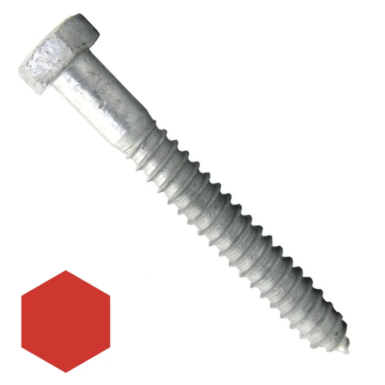 3/8 X 1 1/2 GALVANIZED LAG SCREW