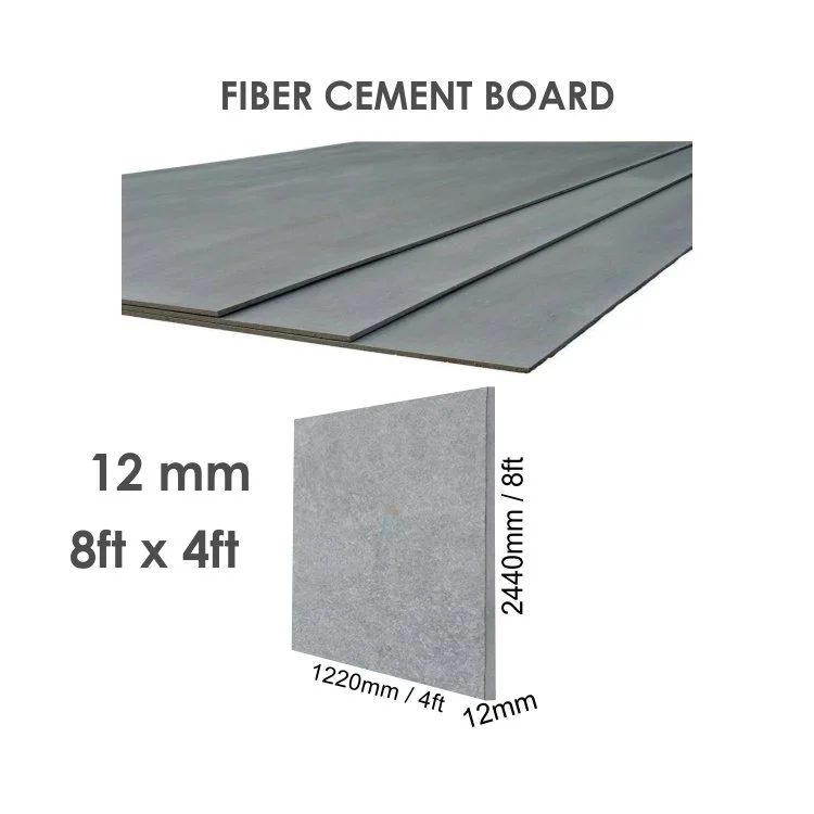 1/2" 4 X 8 CEMENT BACKER BOARD