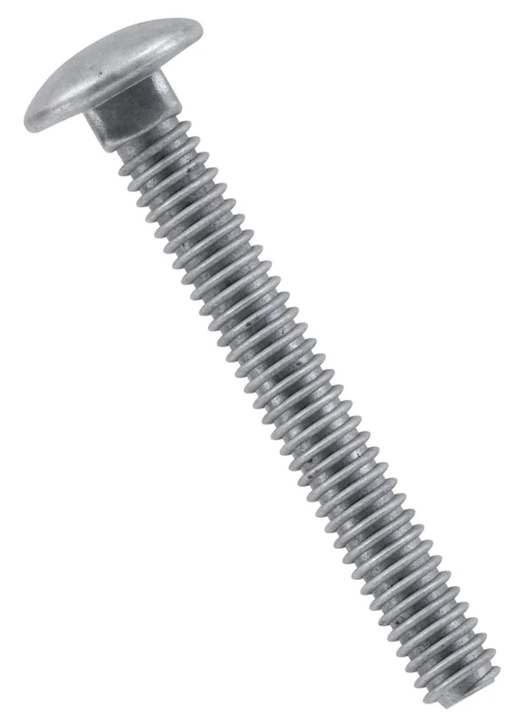 5/16 X 6" CARRIAGE ZINC BOLT