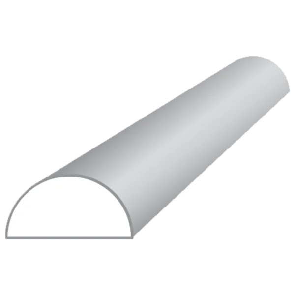 1/4X5/8 HALF ROUND - 6'
